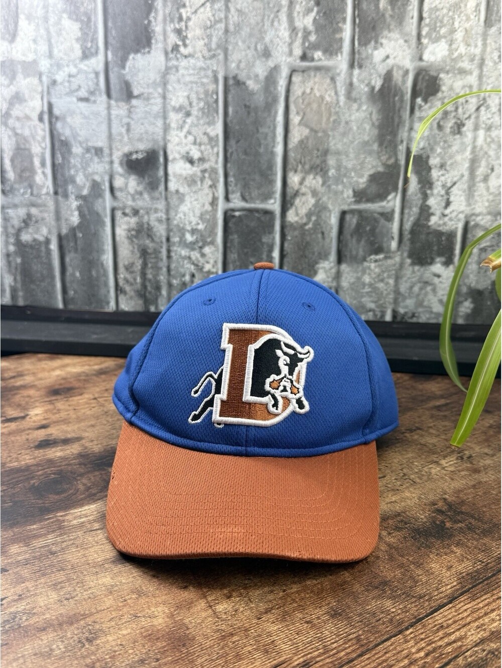 Durham Bulls MiLB Blue Orange Baseball Hat Cap OSFM Adjustable OC Sports